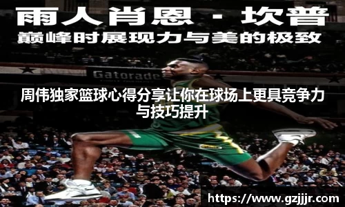 周伟独家篮球心得分享让你在球场上更具竞争力与技巧提升
